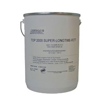 Top 2000 - 15 Kg Sentetik Uzun Ömürlü Gres Yağı