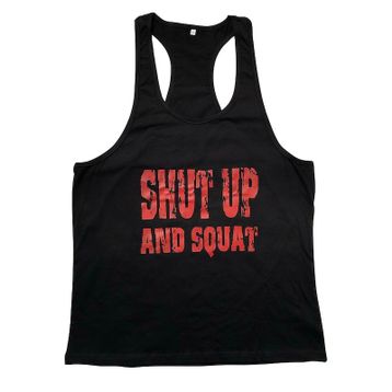 Top Glory 5012 Fitness Gym Tank Top Siyah Erkek Atlet