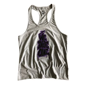 Top Glory 5056 Fitness GYM Tank Top Gri Erkek Atlet
