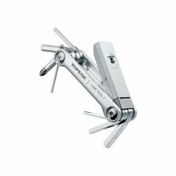 Topeak LumiTool 7 Bisiklet Alyan Gümüş Anahtar Takımı
