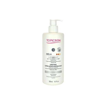 Topicream Mela Unifying Ultra Moisturizing Milk SPF15 Güneş Korumalı 500 ml Aydınlatıcı Vücut Sütü