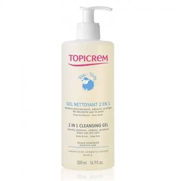 Topicrem 2 500 ml in 1 Saç ve Vücut Temizleme Jeli