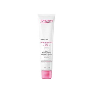 Topicrem Hydra+ Rich Moisturizing Radiance 40 ml Yoğun Nemlendirici Krem