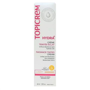 Topicrem Teintee Eclat Light 40 ml Hydra+ Creme