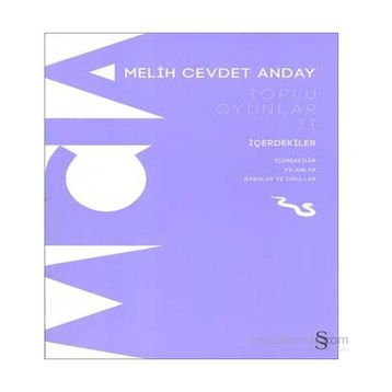 Toplu Oyunlar 2 - Melih Cevdet Anday