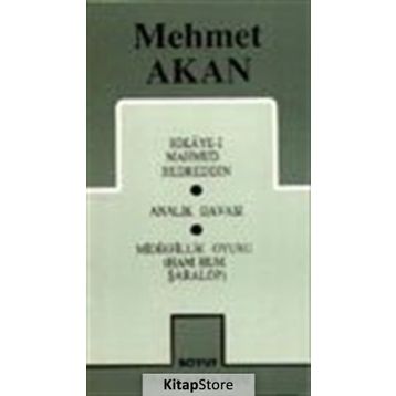 TOPLU OYUNLARI 1 - MEHMET AKAN
