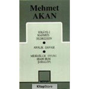 TOPLU OYUNLARI 1 - MEHMET AKAN