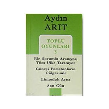 TOPLU OYUNLARI 3 BIR SORUMLU ARANIYOR, TÜM ÜLKE TARANIYOR - GÜNEŞI PARLATANLARIN GÖLGESINDE - ... - SON GÜN - AYDIN ARIT