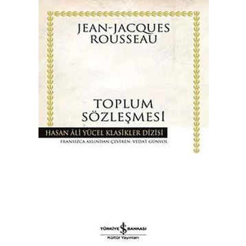 TOPLUM SÖZLEŞMESI - JEAN JACQUES ROUSSEAU