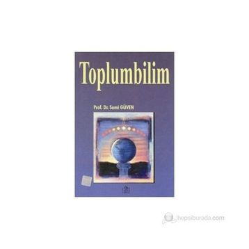 TOPLUMBILIM - SAMI GÜVEN