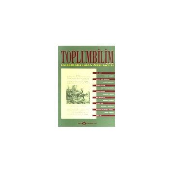 Toplumbilim Sayı - 6 Haziran 1997 Nasreddin Hoca - Özel Sayısı