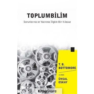Toplumbilim - t bottomore
