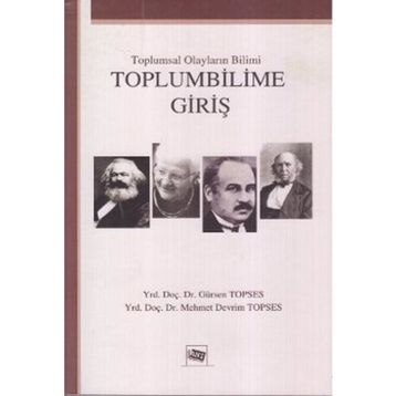 TOPLUMBILIME GIRIŞ - GENEL