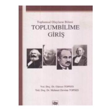 TOPLUMBILIME GIRIŞ - GENEL