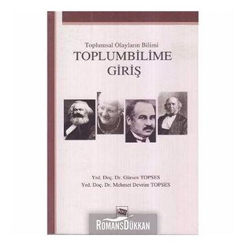 TOPLUMBILIME GIRIŞ - GENEL
