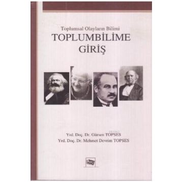 TOPLUMBILIME GIRIŞ - GENEL