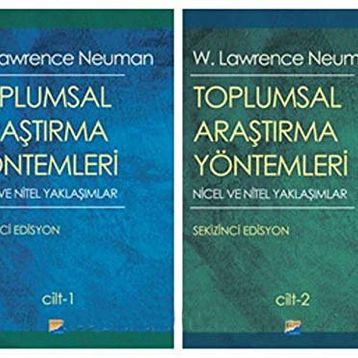 Toplumsal Araştırma Yöntemleri Seti 2 Cilt Takım - W. Lawrance Neuman