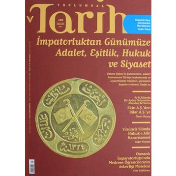 Toplumsal Tarih Dergisi Sayı: 288 Aralık 2017