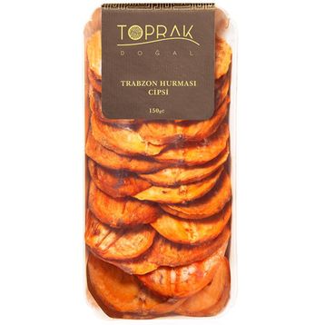 Toprak Dogal 150 gr Trabzon Hurması Cipsi