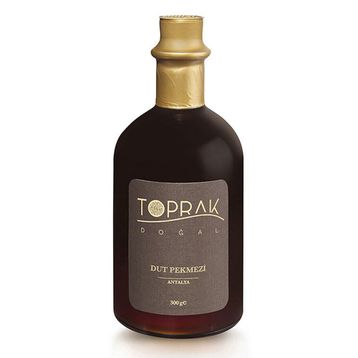 Toprak Doğal 300 gr Antalya Şekersiz Dut Pekmezi