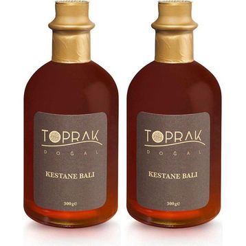 Toprak Doğal 300 gr Kestane Balı (2 adet)
