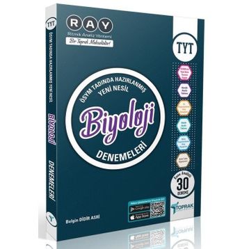 Toprak Yayıncılık TYT Biyoloji 30 Deneme Kitabı