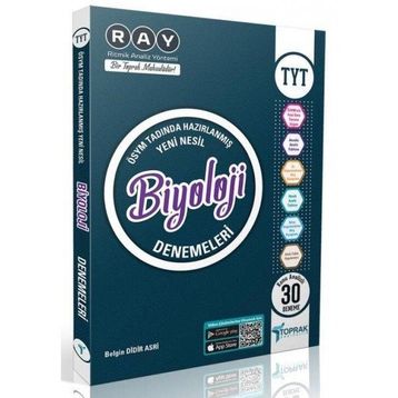 Toprak Yayıncılık TYT Biyoloji 30 Deneme Kitabı