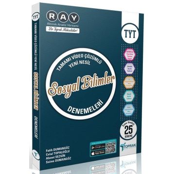 Toprak Yayınları TYT Sosyal Bilimler Ray Konu Analizli 25 Deneme