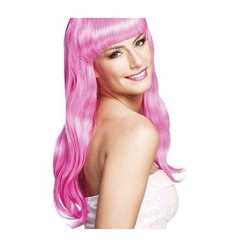 Toptanbulurum Soft Pembe Uzun Parti Peruğu