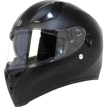 Torc T-15 Mat Siyah Kapalı Motosiklet Kaskı