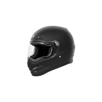 Torc T-9 Mat Siyah Kapalı Motosiklet Kaskı