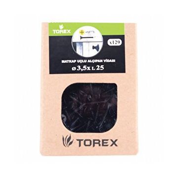 Torex 3.5X25 mm Matkap Uçlu Alçıpan Vidası