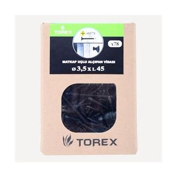 Torex 3.5x45 mm Matkap Uçlu Alçıpan Vidası