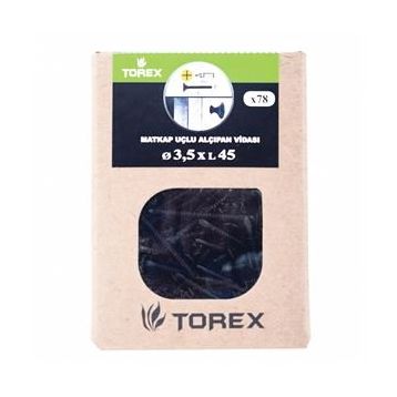 Torex 3.5x45 mm Matkap Uçlu Alçıpan Vidası