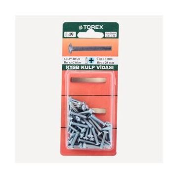 Torex 4x20 mm Rysb Kulp Vidası