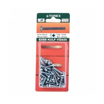 Torex 4x20 mm Rysb Kulp Vidası