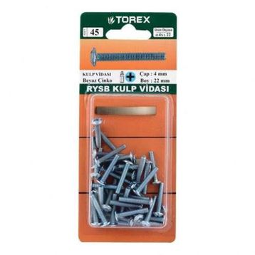 Torex 4x22 mm Rysb Kulp Vidası