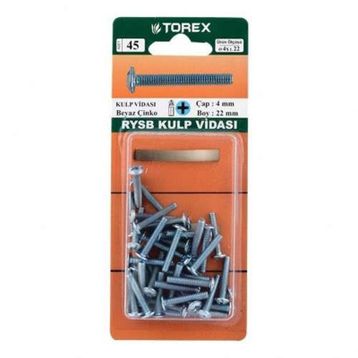 Torex 4x22 mm Rysb Kulp Vidası
