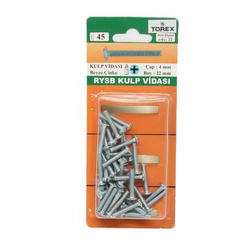 Torex 4x22 mm Rysb Kulp Vidası