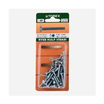Torex 4x25 mm Rysb Kulp Vidası