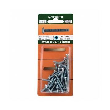 Torex 4x25 mm Rysb Kulp Vidası