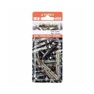 Torex 6x65 mm Sac Gömlekli Dübel