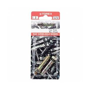 Torex 8x55 mm Sac Gömlekli Dübel