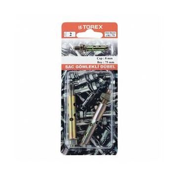 Torex 8x75 mm Sac Gömlekli Dübel