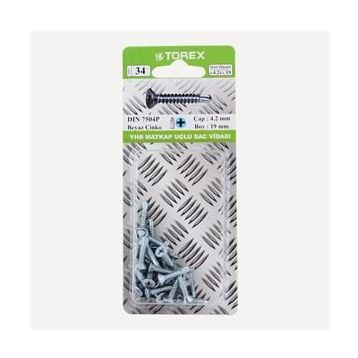 Torex DIN 7504P YHB 4.2x25 mm Matkap Uçlu Vida