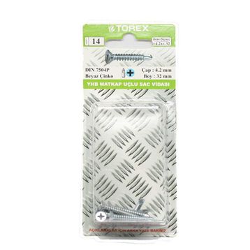 Torex DIN 7504P YHB 4.2x32 mm Matkap Uçlu Vida