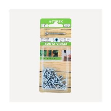 Torex DIN 7505 3,5x18 mm Sunta Vidası