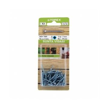 Torex DIN 7505 3x30 mm Sunta Vidası