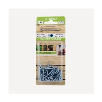 Torex DIN 7505 3x30 mm Sunta Vidası