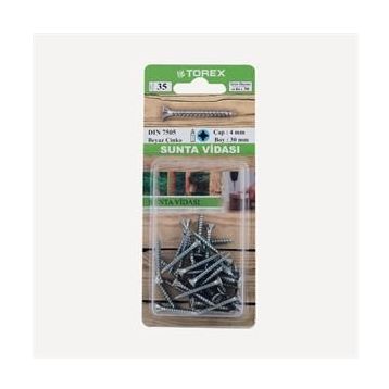 Torex DIN 7505 4 mm 4x30 mm Sunta Vidası